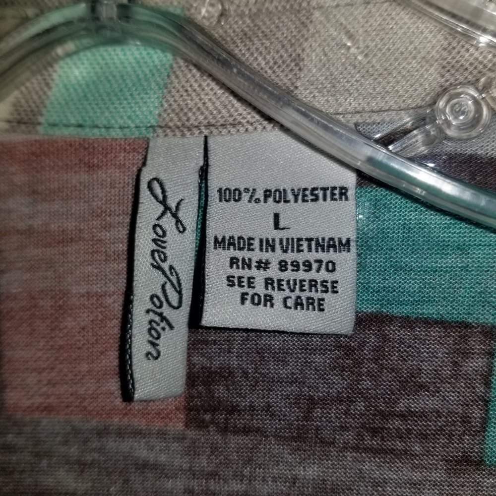 Long sleeve flannel button up shirt - Picture 2 of 5